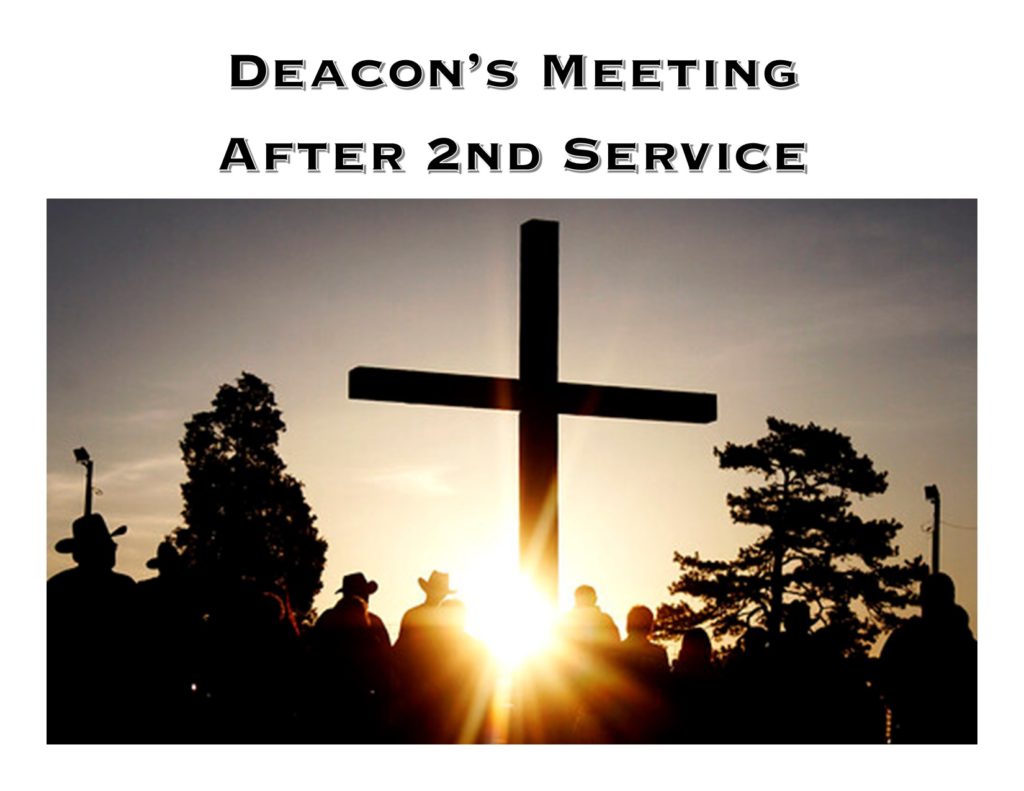 Deacon’s Meeting Bull Creek Cowboy Church
